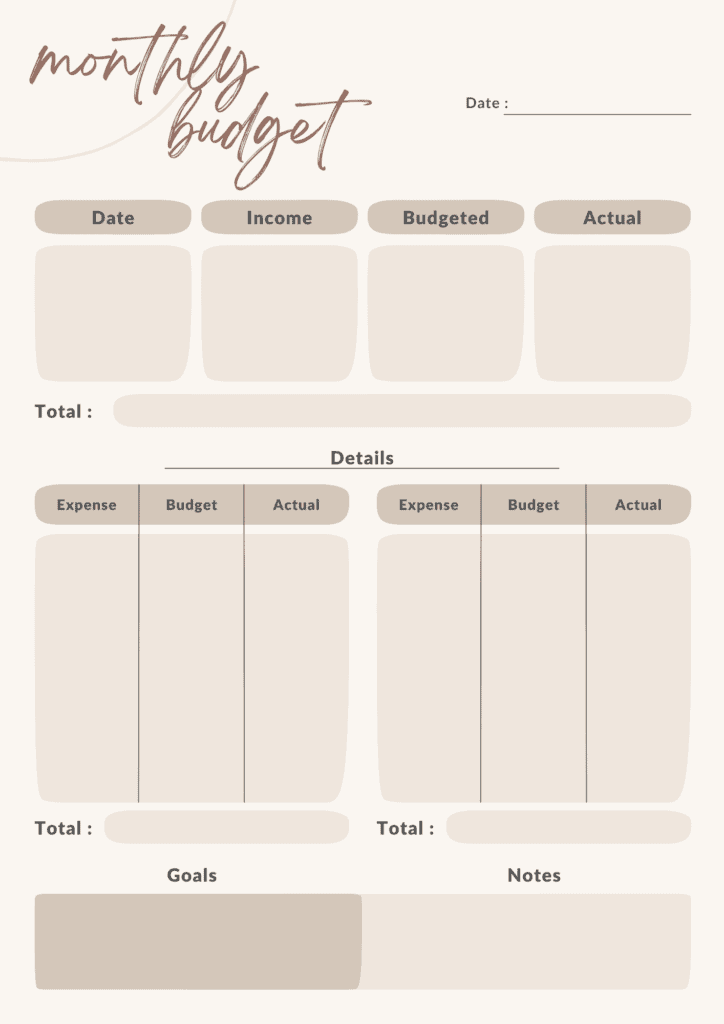 21 Free Printable Budget Templates To Manage Your Money