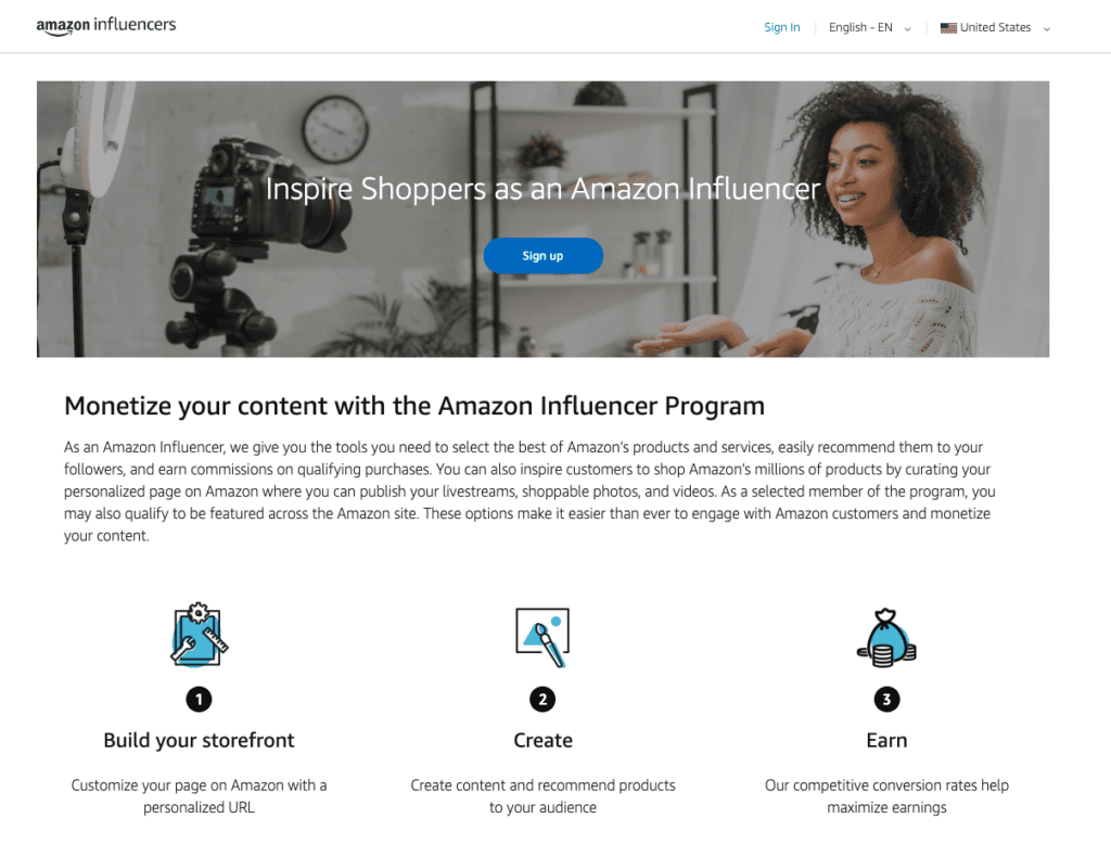 how to become an amazon influencer